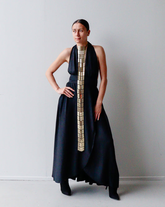 1. Wāhine _ TE PŌ - Halter dress