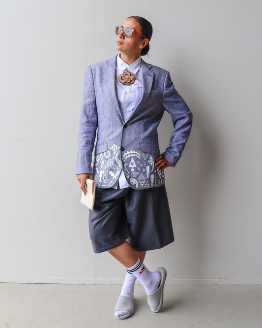 ARA - BLAZER - TC Navy & White #440