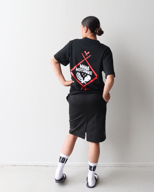 Heavy Tee, Black - Mana Motuhake