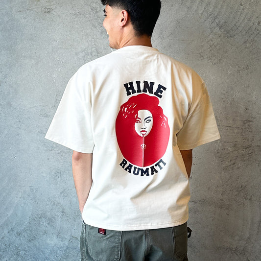 Heavy Tee, Cream - Hineraumati