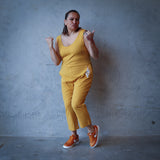 Jumpsuit, Mustard - Tino Rangatiratanga