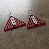 Earrings Red, Mana Motuhake II