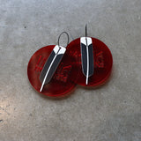 Earrings Red, Mana Motuhake III