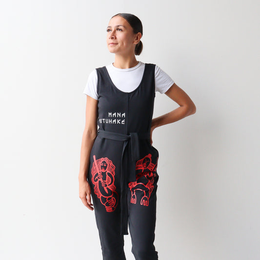 Jumpsuit, Black - Mana Motuhake