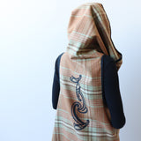 Cape (Long), Brown swatch - Ngutu Kākā