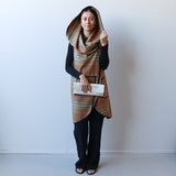 Cape (Long), Brown swatch - Ngutu Kākā