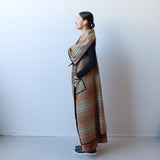 Cape (Straight Edge), Brown swatch - Ngutu Kākā