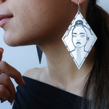 Earrings Silver, Hiwa-i-Te-Rangi