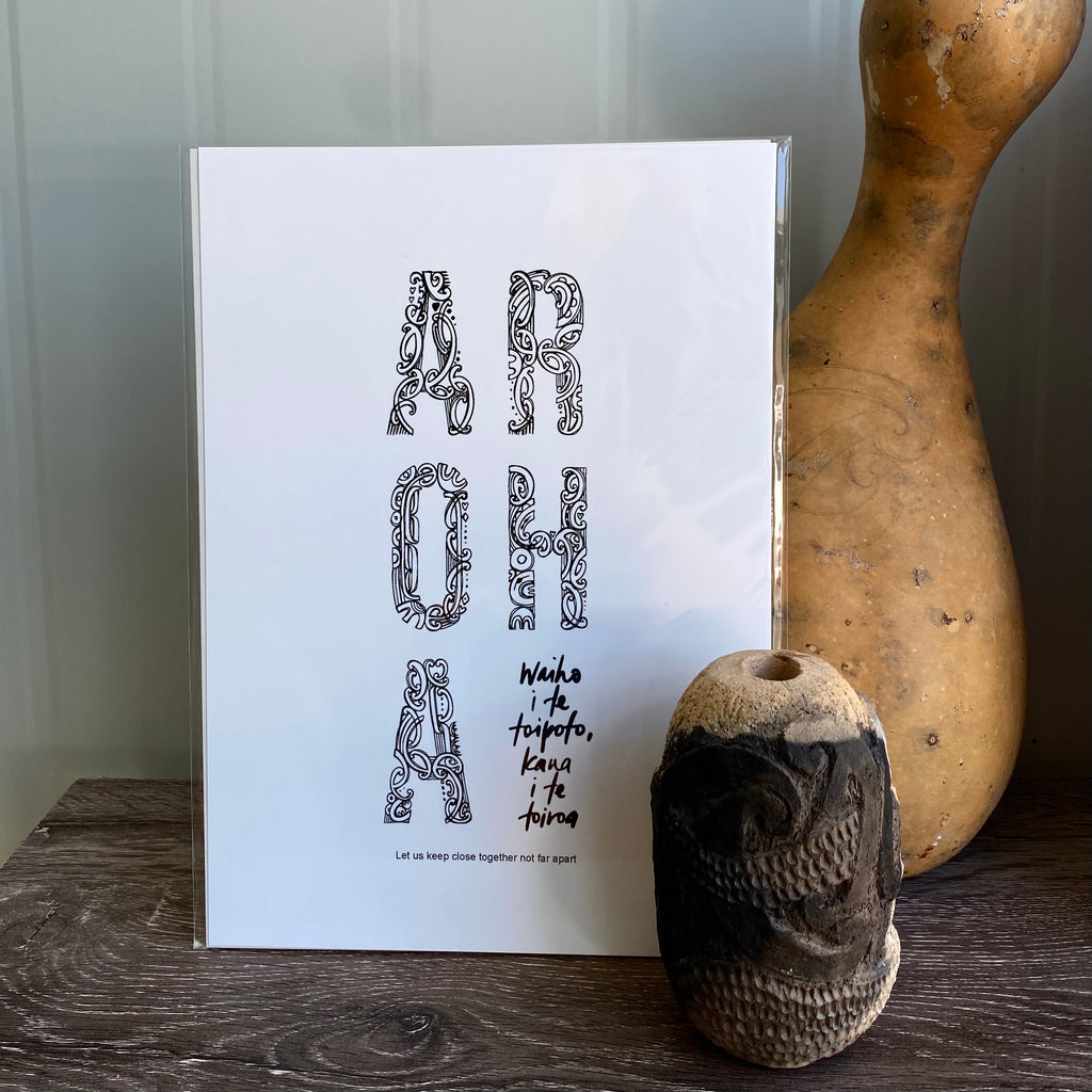 A4 Prints, B&W - Aroha
