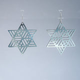 Earrings Silver, Hinetakurua - Whetū