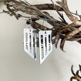 Earrings Silver, Whakarare I