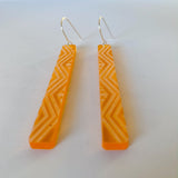 Earrings Orange Tint, Kaokao Long