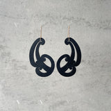 Earrings Black, Mangopare II