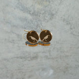 Earrings Gold Mirror, Huia