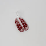 Earrings Red Tint, Te Raukura