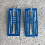 Earrings Blue, Hinetakurua